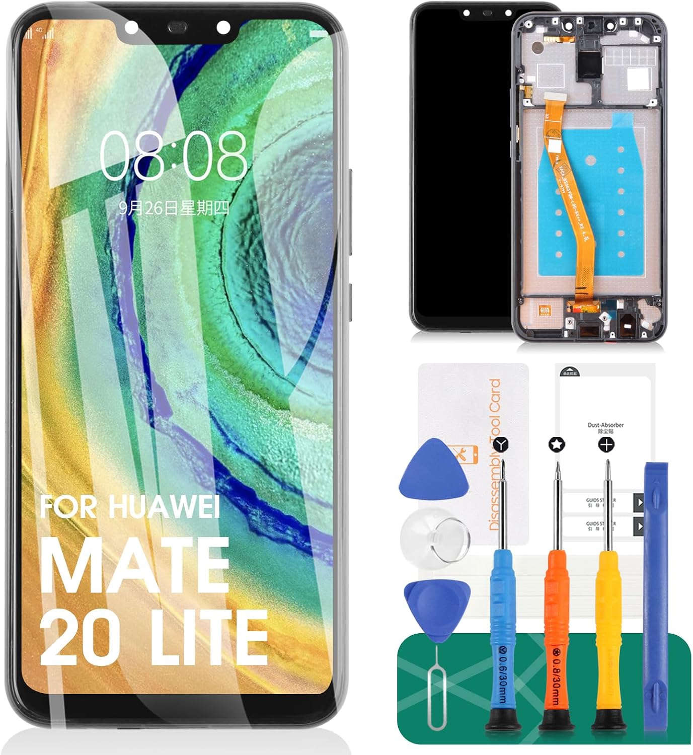 9H Tempered Glass Screen Protector For Huawei Mate 20 Lite (SNE-LX1) – Anti-Scratch & Shatter Proof