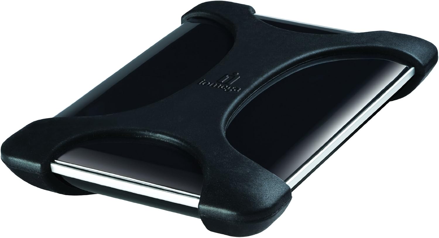 Iomega eGo Blackbelt Mac Edition 1 TB FireWire 800/FireWire 800/USB 2.0 Portable External Hard Drive 35115 (Black)