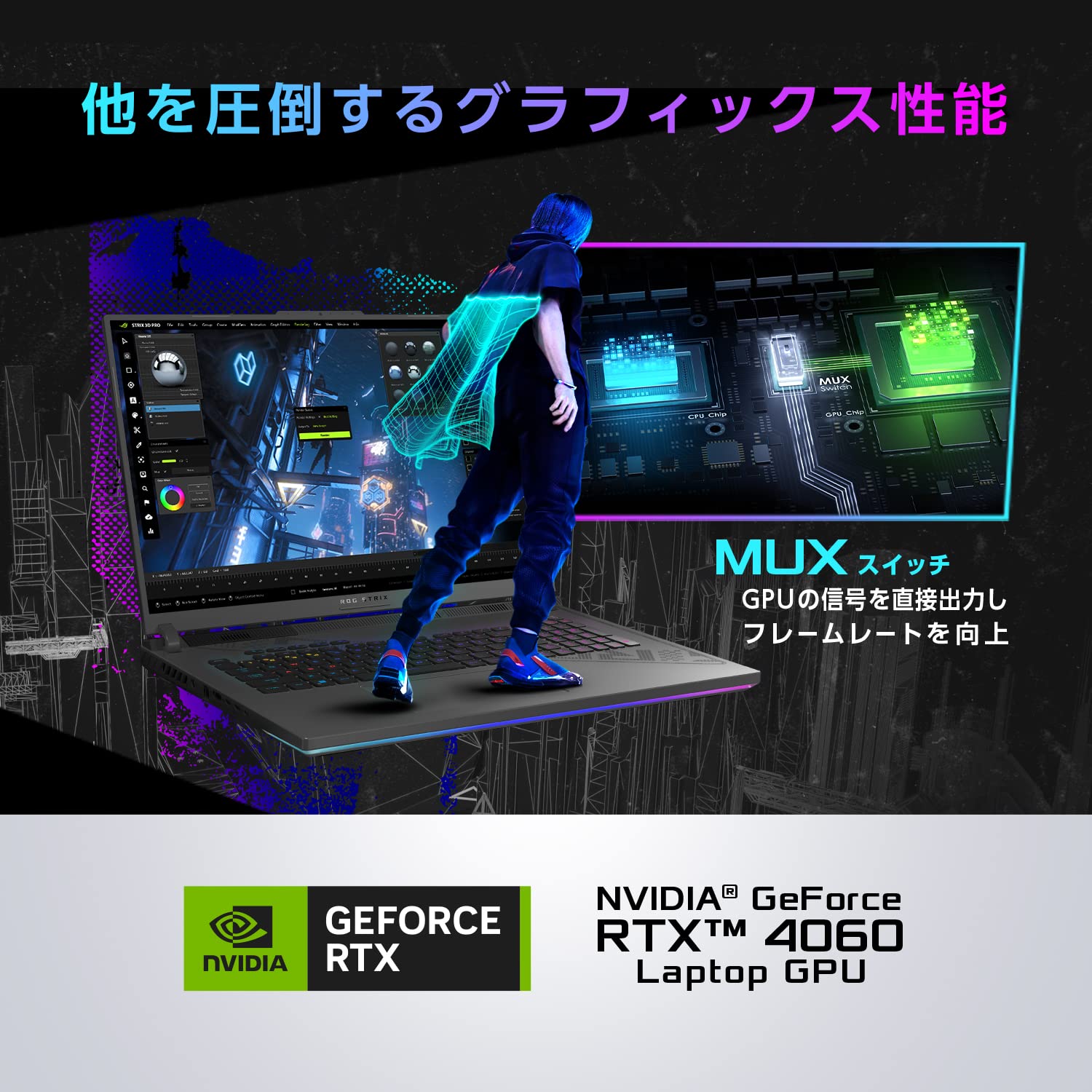 Amazon.co.jp: ASUS Gaming Laptop ROG Strix G18 G814JV 18