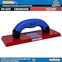 Vista 2 de Troxell USA - Flotador de lechada de uretano de 4" x 9" con mango SoftGrip