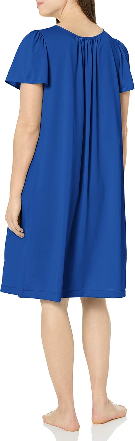 Shadowline Women's Petals 40 Inch Short Flutter Sleeve Waltz Gown - Image 2