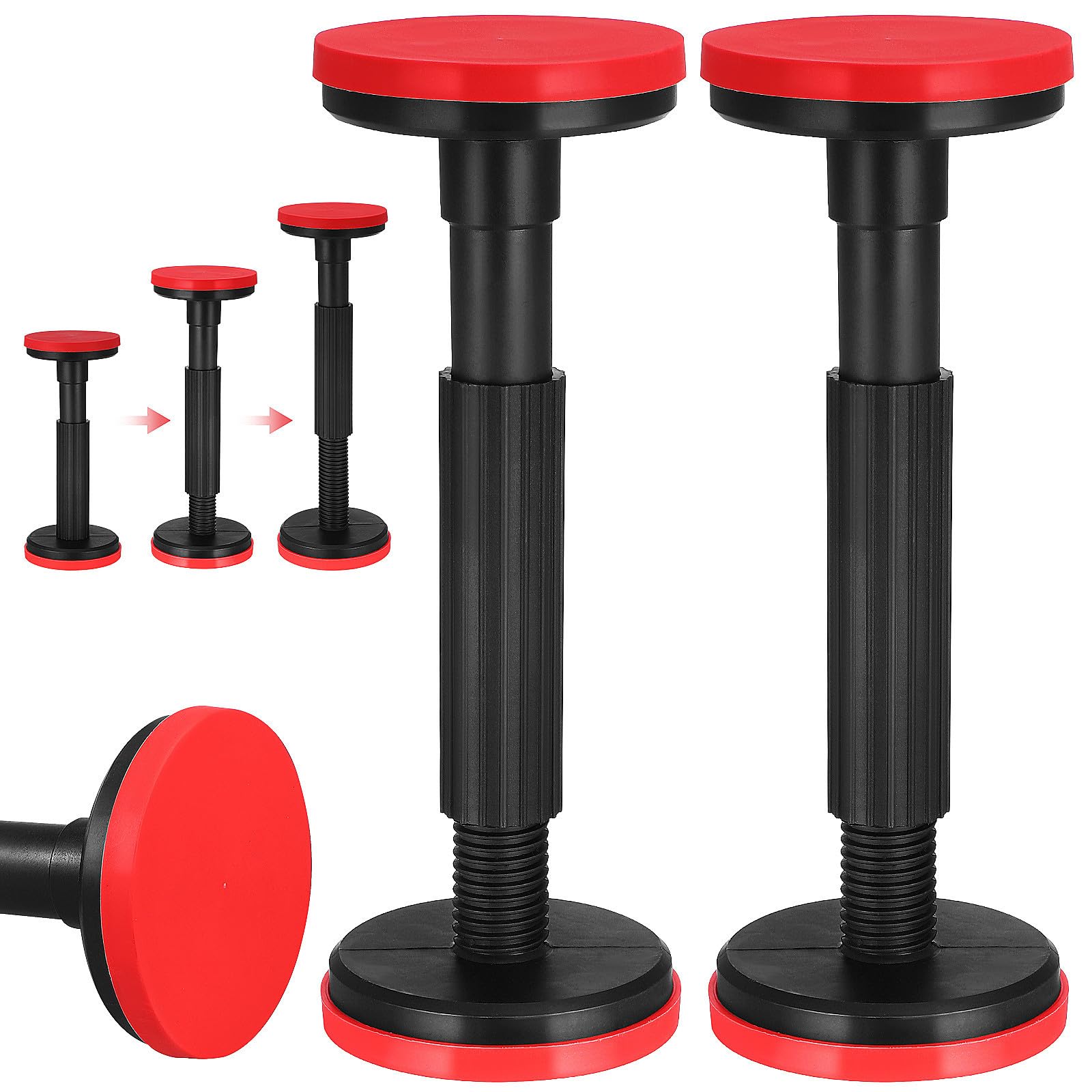 Barra de soporte ajustable para evitar el tambaleo de muebles y estantes