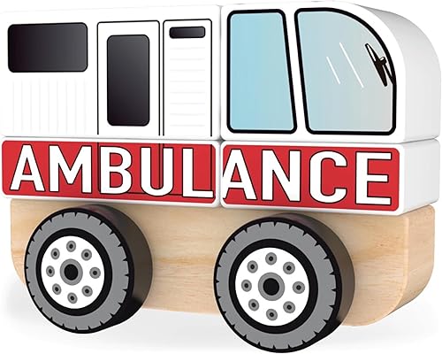 J'Adore París Naturaleza Juguetes Ambulancia Puzzle Bloques