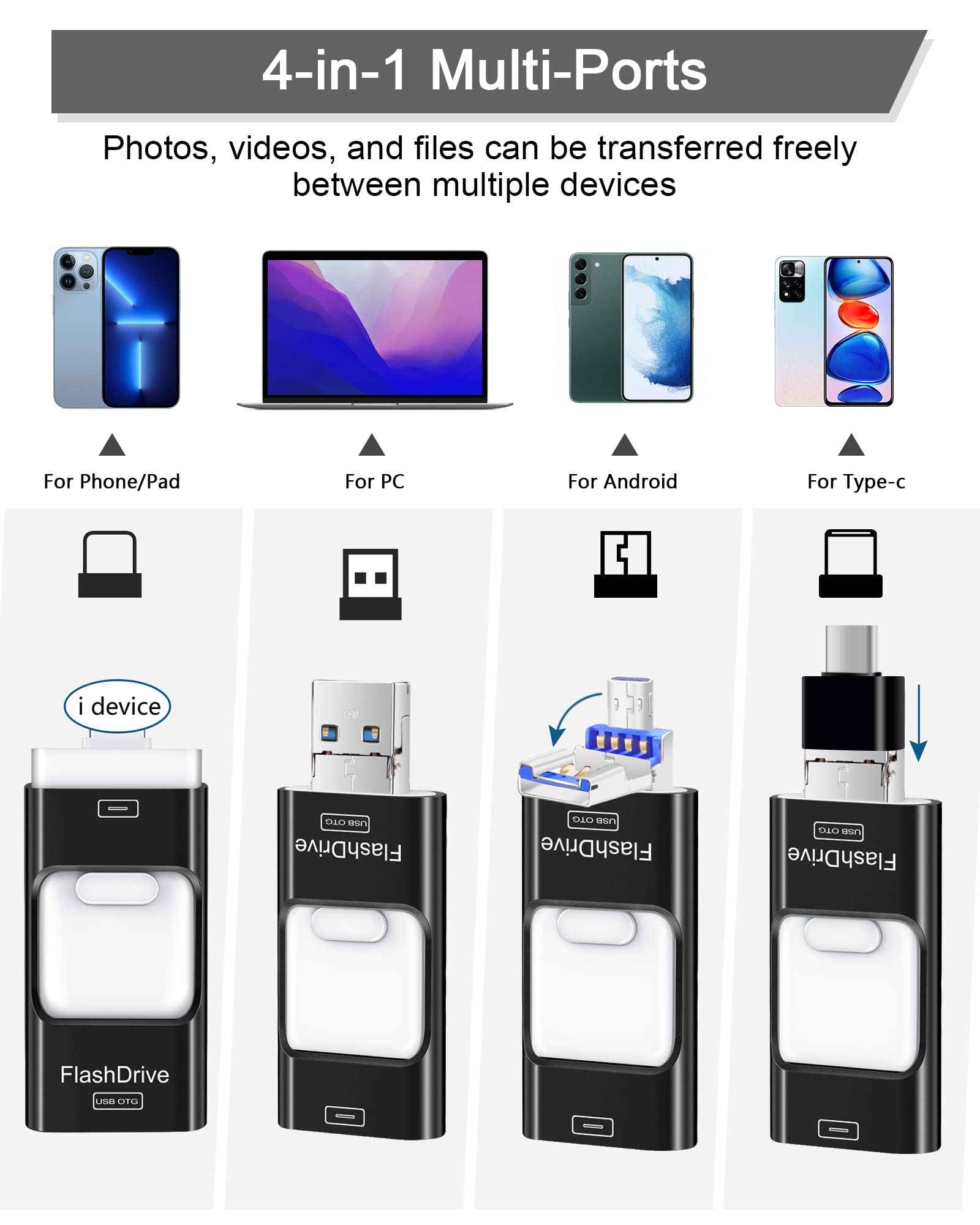 Pendrive 256gb Usb 3.0 In Hard Disk Esterni E Pen Drive - Foto 9