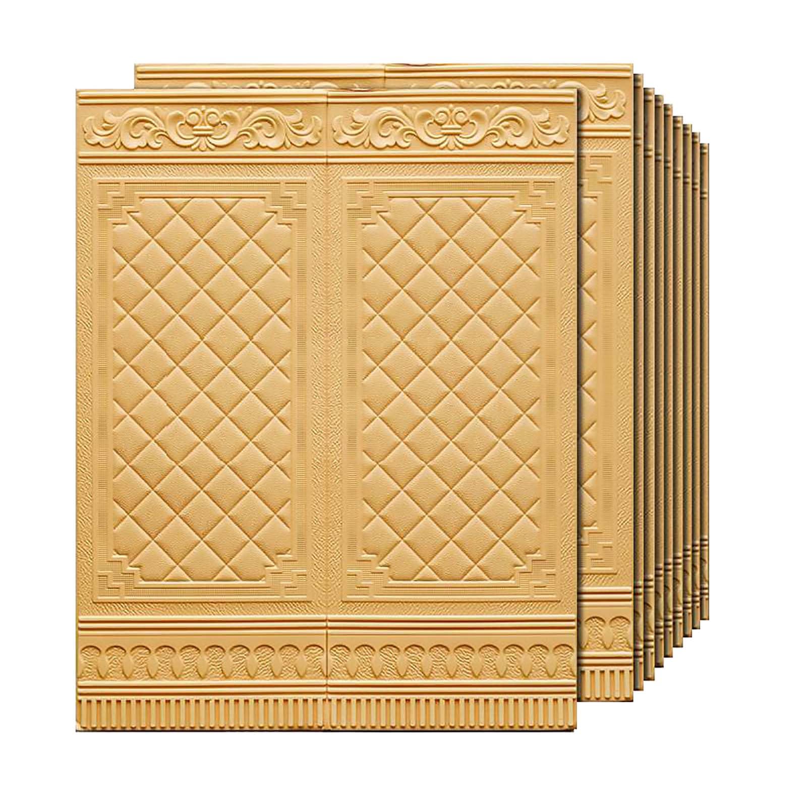 Papier peint brique 3D pour rénover facilement un mur abîmé sans travaux