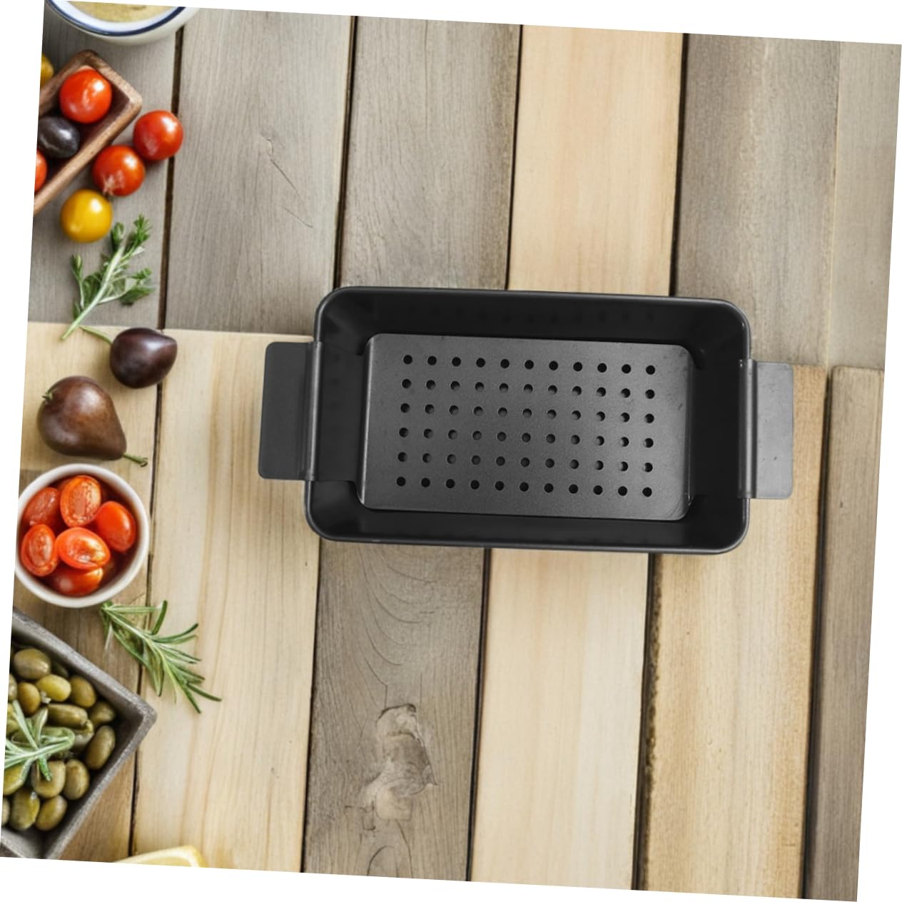 Molde para Tostadas Negro 2 Piezas de Acero al Carbono Antiadherente | Tapa, Apto para Pan de Carne y Pasteles, Uso Doméstico en Horno, Liberación Fácil