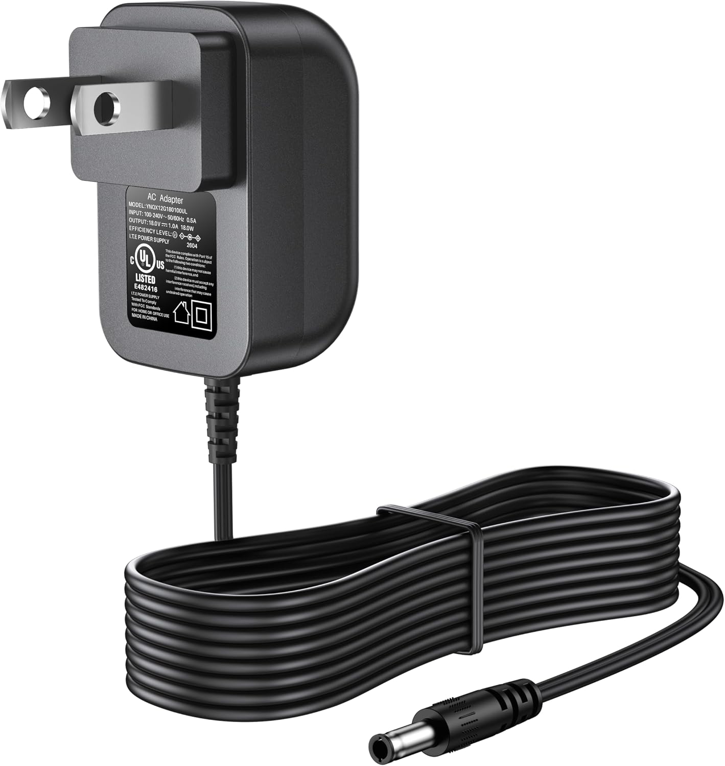 18V Charger for Hypervolt 2/2 Pro/Go 2 Power Cord for Hyperice 2/2 Pro Massage Gun AC Adapter for Vyper 3/2 / Go DC Adaptor Supply