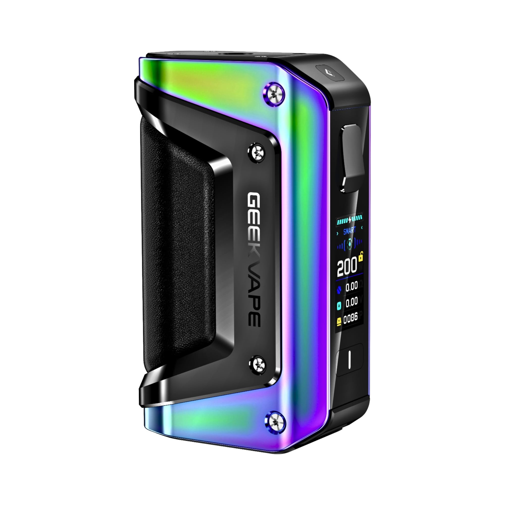 GEEKVAPE Aegis Legend 3 Vape Mod - 200W Sub Ohm, MTL and DTL Vaping,  Multiple Modes, Threaded 510 Connection, Requires 2 x 18650 Battery (Sold  Separately), No Nicotine (Rain Bow): Amazon.co.uk: Electronics & Photo