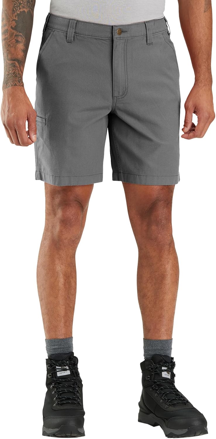 Carhartt Mens Rugged Flex Relaxed Fit 8in Canvas Work Short - Image 2