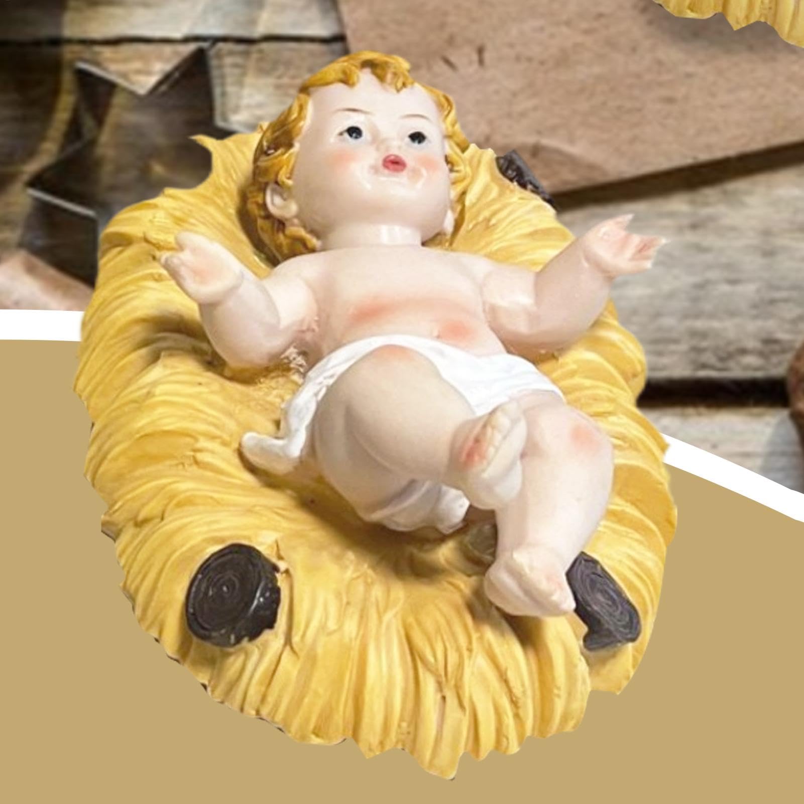 Generisch Krippenstatue Jesus – 11 Cm Harz
