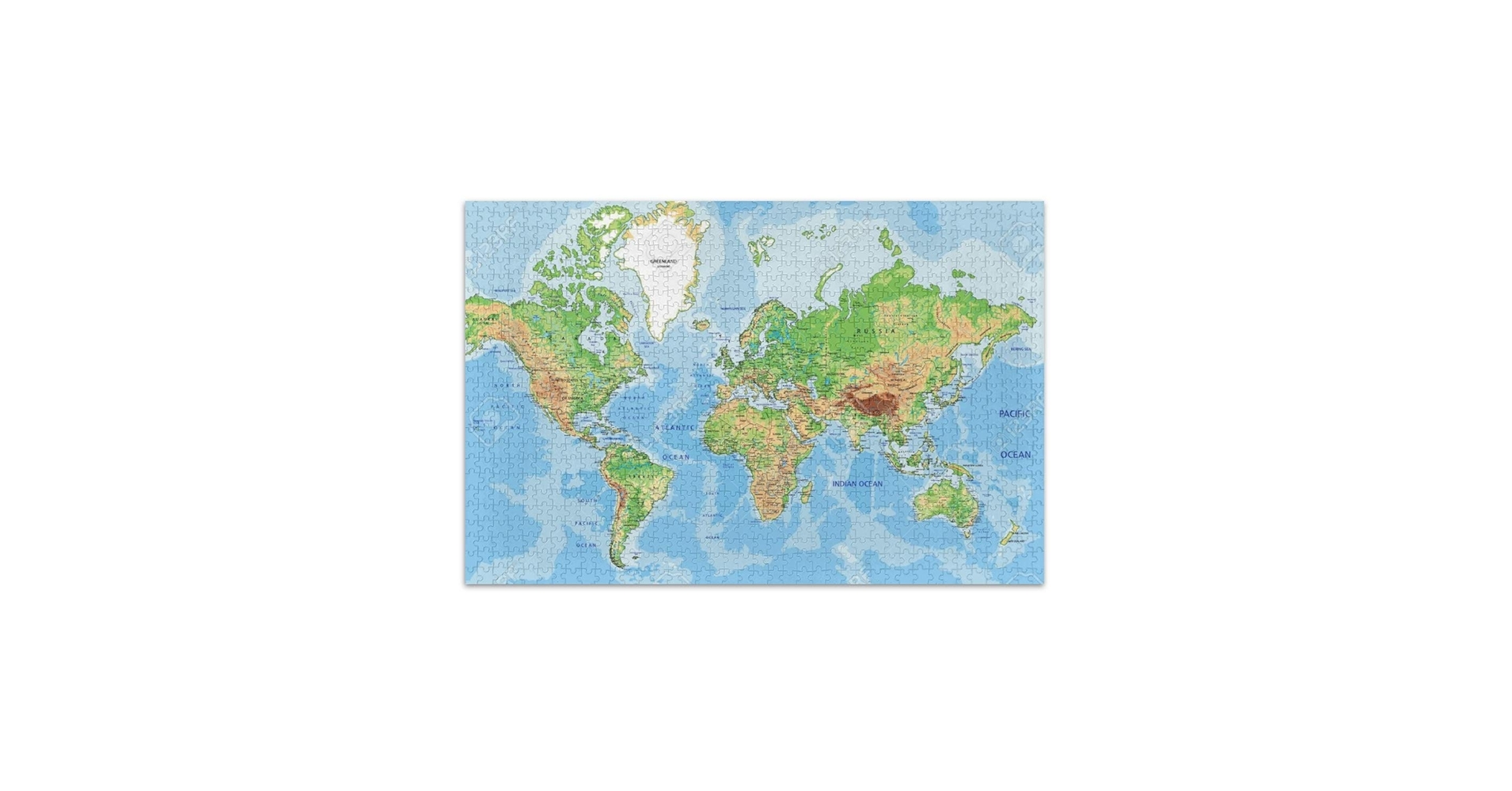 Amazon | MAKIKU 500ピース ジグソーパズル 38*52cm 世界地図