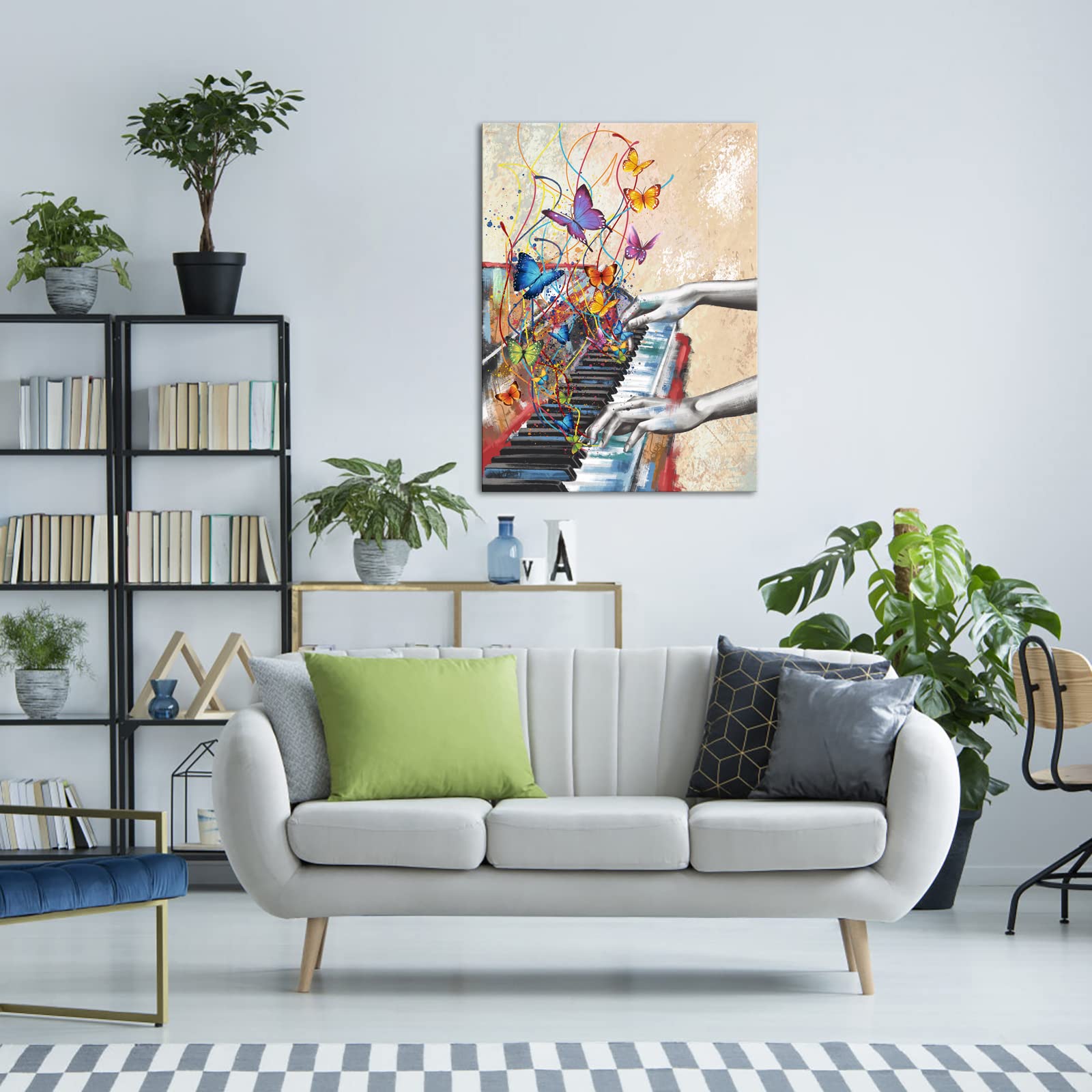 Amazon.co.jp: VANSEEING ヴィンテージ 音楽 ウォールアート レトロ