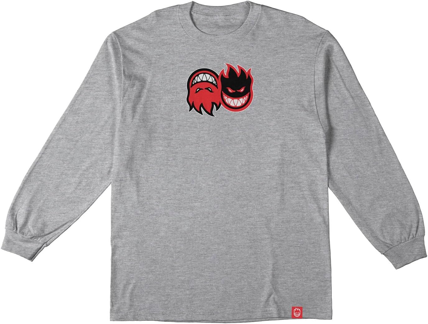 Spitfire Wheels Longsleeve Shirt Eternal Fill Sport Grey/Red/Black/White