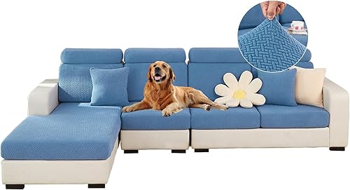 Beacon Pet Funda universal para sofá resistente al desgaste, fundas elásticas para sofá mágico 2024, funda antideslizante en forma de L, funda de
