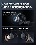 SHOKZ OpenRun Pro 2 Mini Bone Conduction Sports Headphones, Open-Ear Wireless Earphones with Bluetooth 5.3, Noise Cancelling Mics, IP55 Waterproof, 12h Playtime for Running, USB-C Quick Charge, Black - 4