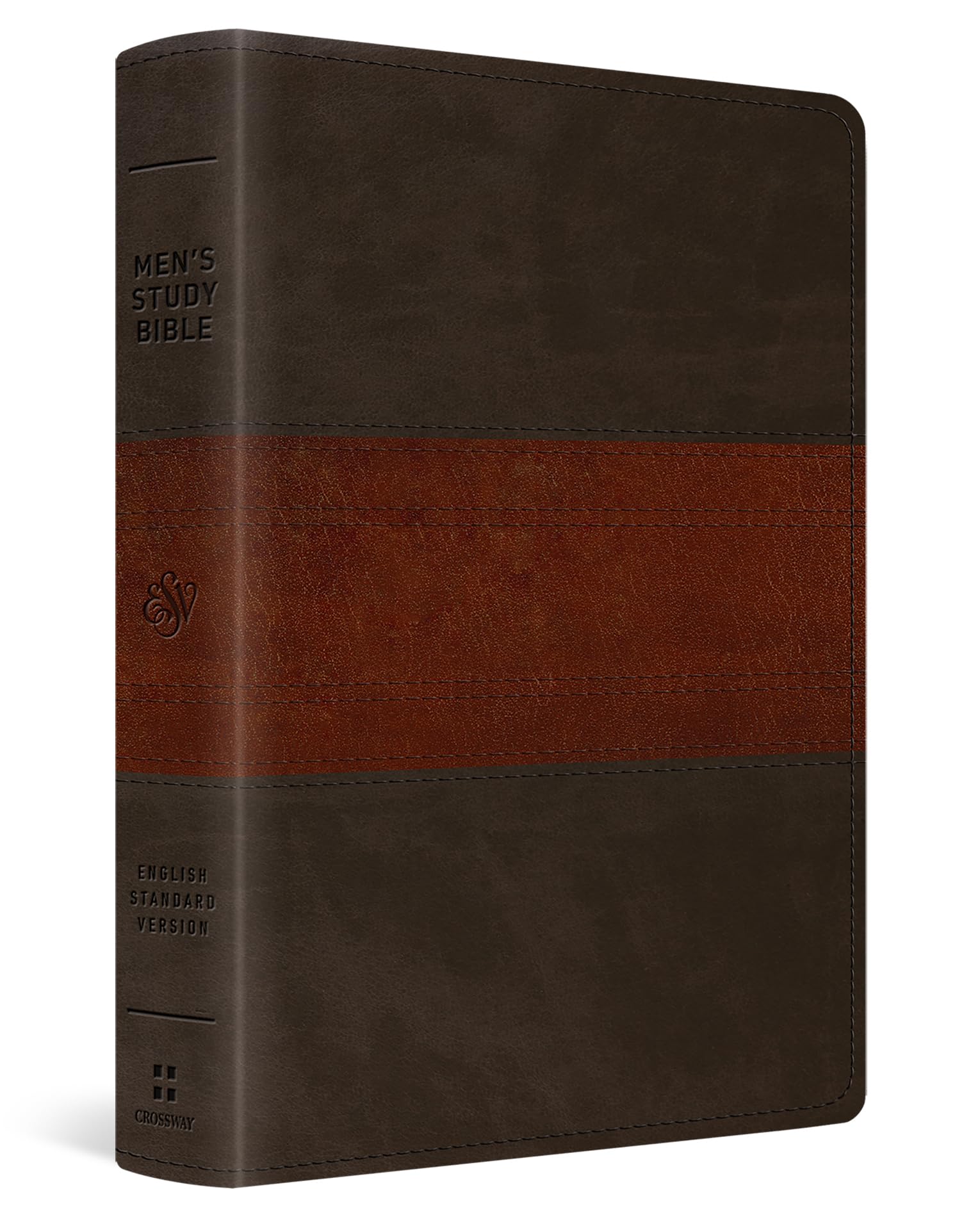 ESV Mens Study Bible by Ray Ortlund LEATHER-BOUND 9781433598340