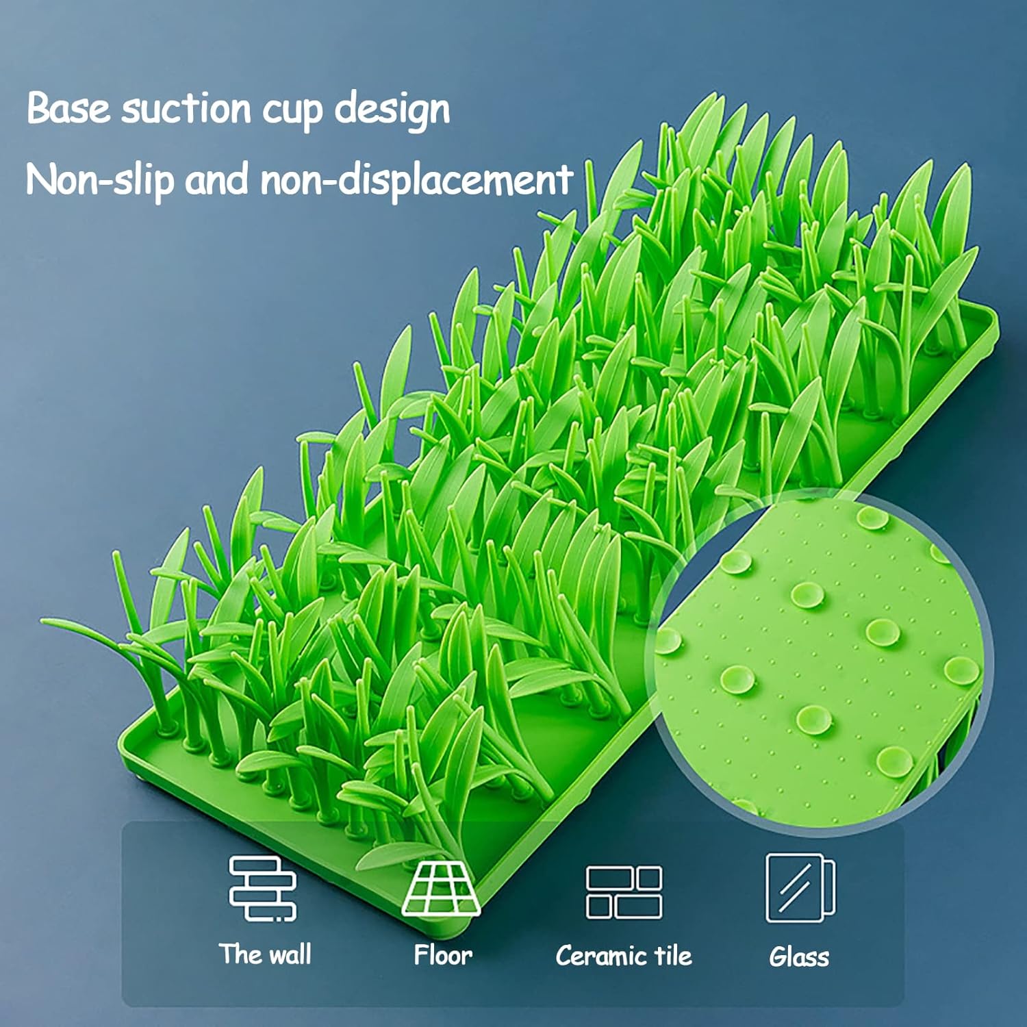 Snuffle Mat for Dogs,Sniff Mat Interactive Dog Puzzle Toys,Silicone Slow Feeder Lick Mat for Dry Wet Food Slow Down Eating,Encourages Natural Foraging Skill,Relieving Stress