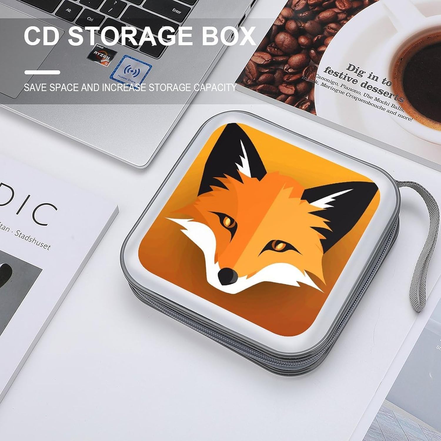 Fox Avatar CD Case CD Storage Box DVD Sleeves