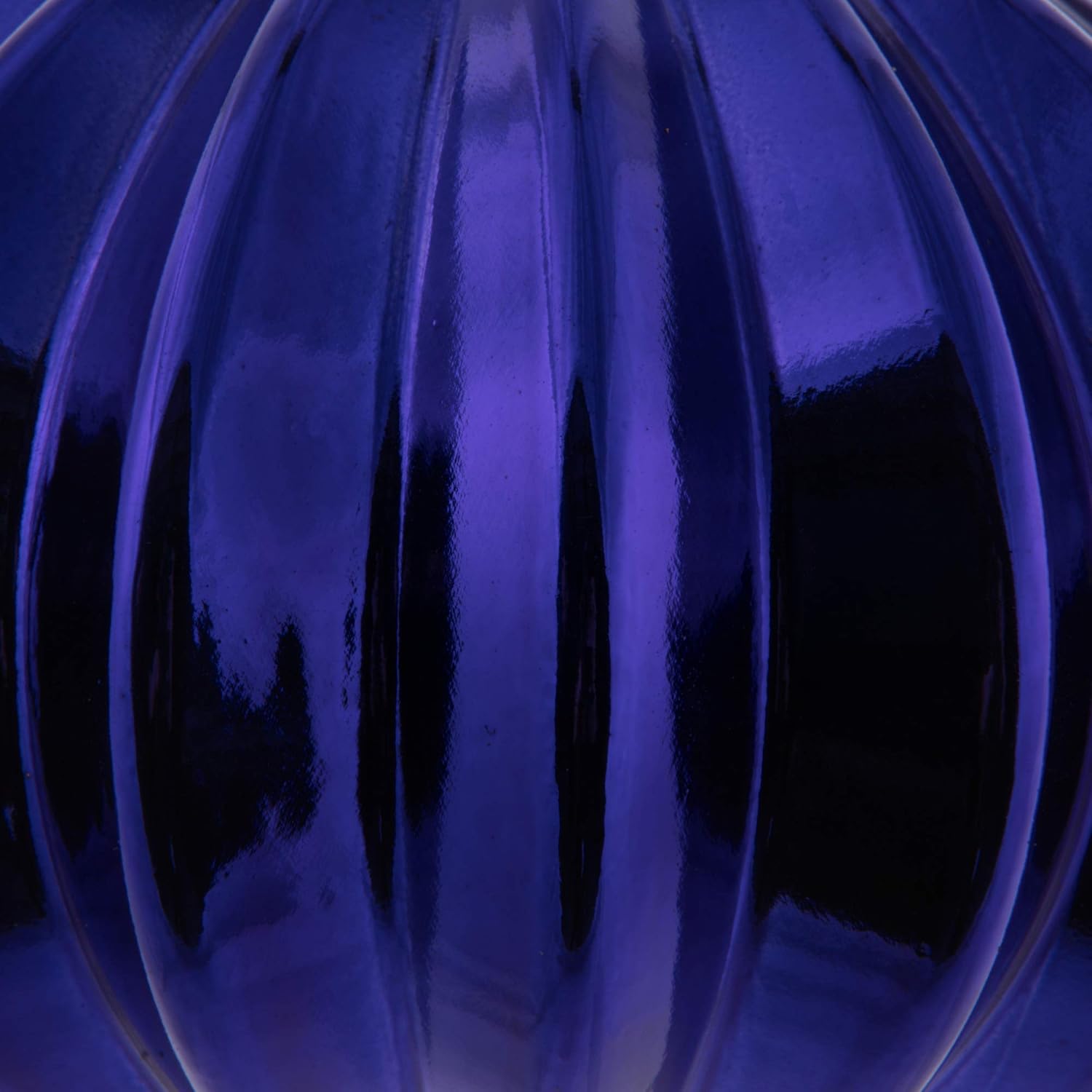 Vickerman 5.7" Purple Shiny Onion Christmas Ornament, UV Treated, Set of 3