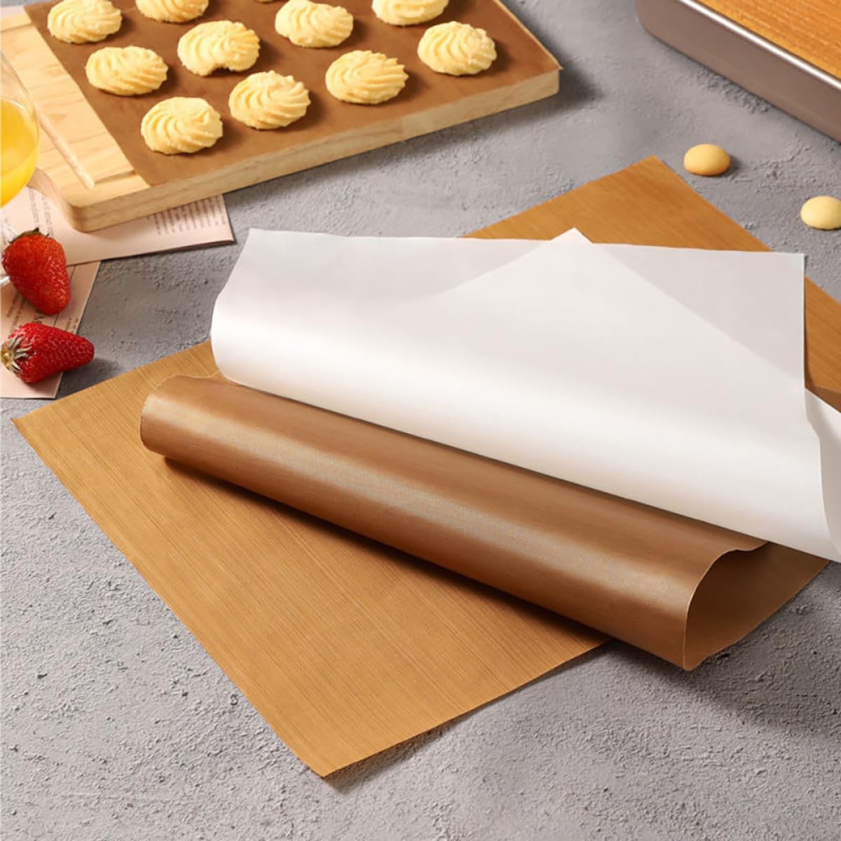 ベーカリーシート　ノンスティック加工　4枚セット キッチン・食器 ベーカリーシート ノンスティック加工 4枚セット