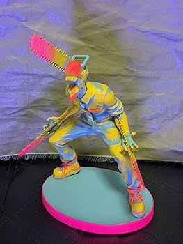 チェンソーマン デンジ フィギュア 渋スク　リペイント チェンソーマン デンジ フィギュア リペイント 台座付き 二次元 2D