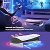 Host Horizontal Display Stand For Ps5 slim Console, Host Transparently Holder Bracket For Ps5 slim Digital/Disc Version Accessories