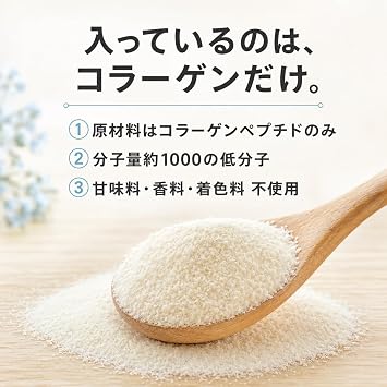 Fish Collagen, Low Molecular Powder, 4.2 oz 120 g, Molecular Weight, 100% Collagen Peptide, Additive-Free, Domestic Processing, Marine, Easy to Dissolve, Fish Derived Approx. 30 Days Supply