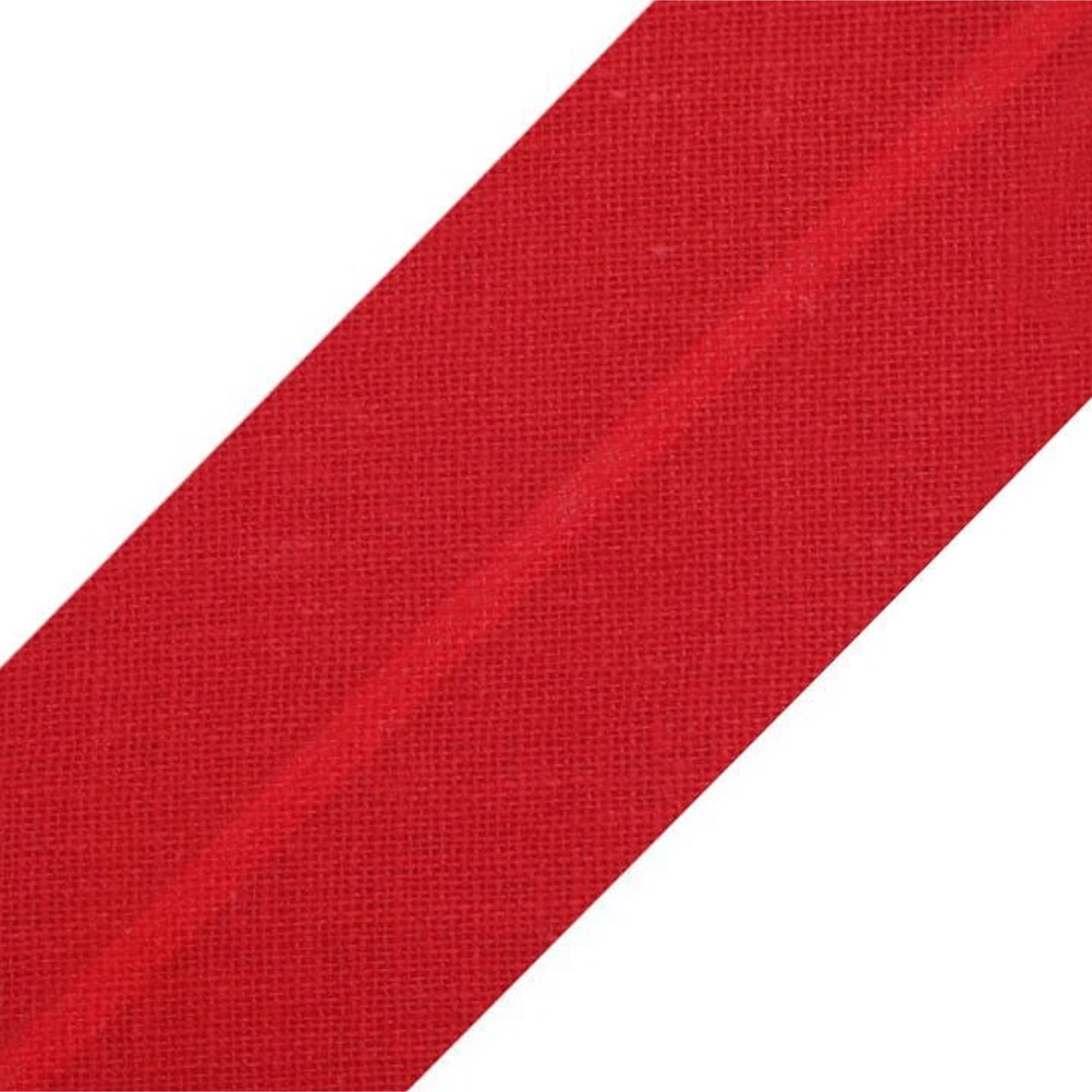 Biais de couture en coton de haute qualité coloris rouge foncé pour finitions soignées