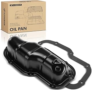 A-Premium Lower Engine Oil Pan Sump with Drain Plug & Gasket Compatible with Nissan Armada 2005-2015, Pathfinder 2008-2012, Titan 2004-2015 & Infiniti QX56 2004-2010, 5.6L