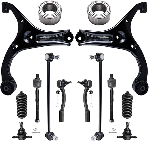 Miniatura 110 de Detroit Axle - Kit de cubos de rodamiento de rueda delantera de 6 piezas para Dodge Dart 2013-2016, Chrysler 200 2015-2017, 2 cojinetes de rueda