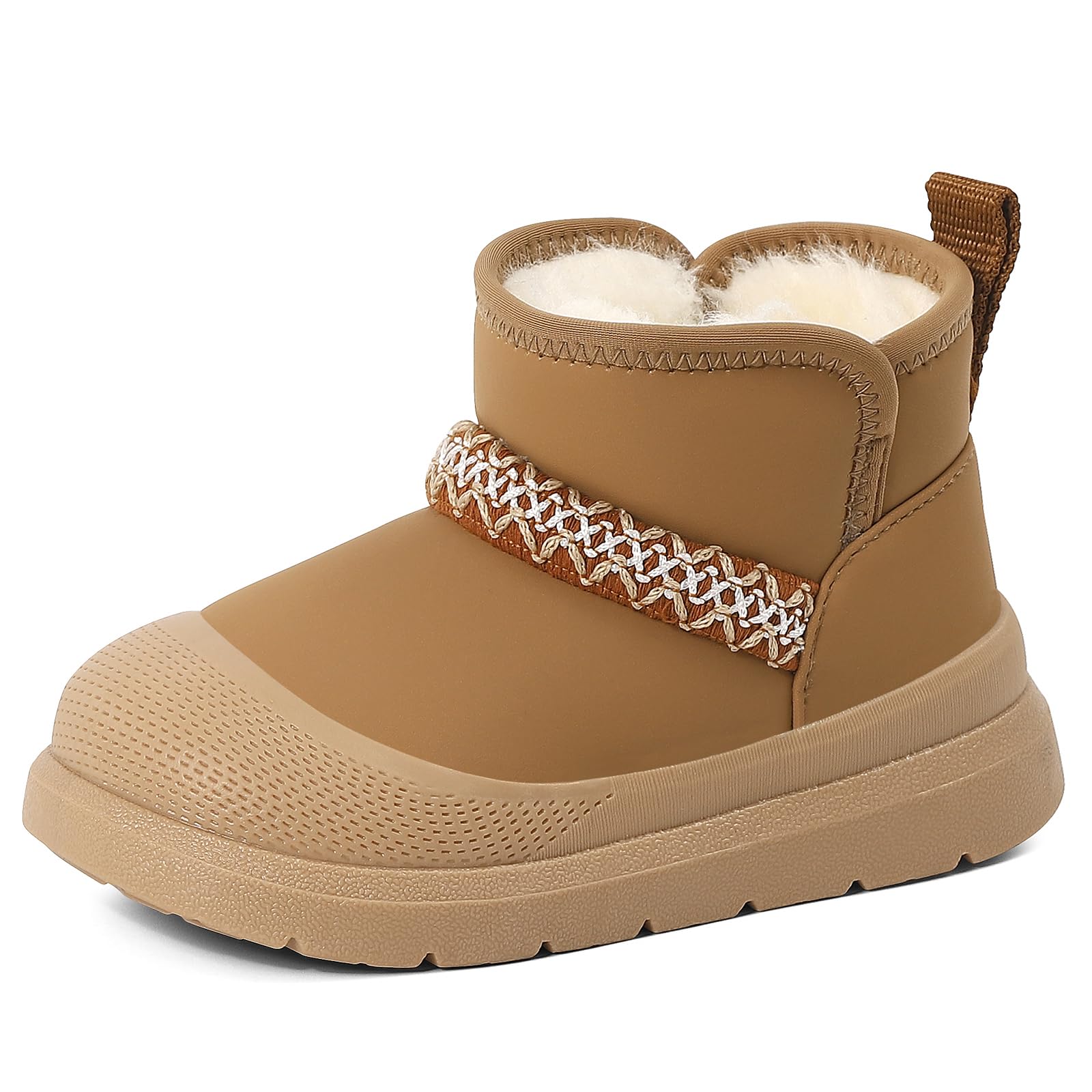 MK MATT KEELY Botas Niño Invierno Bota Nieve Impermeable Zapatillas Botines Exterior Cálido Niña con Suela de Antideslizante