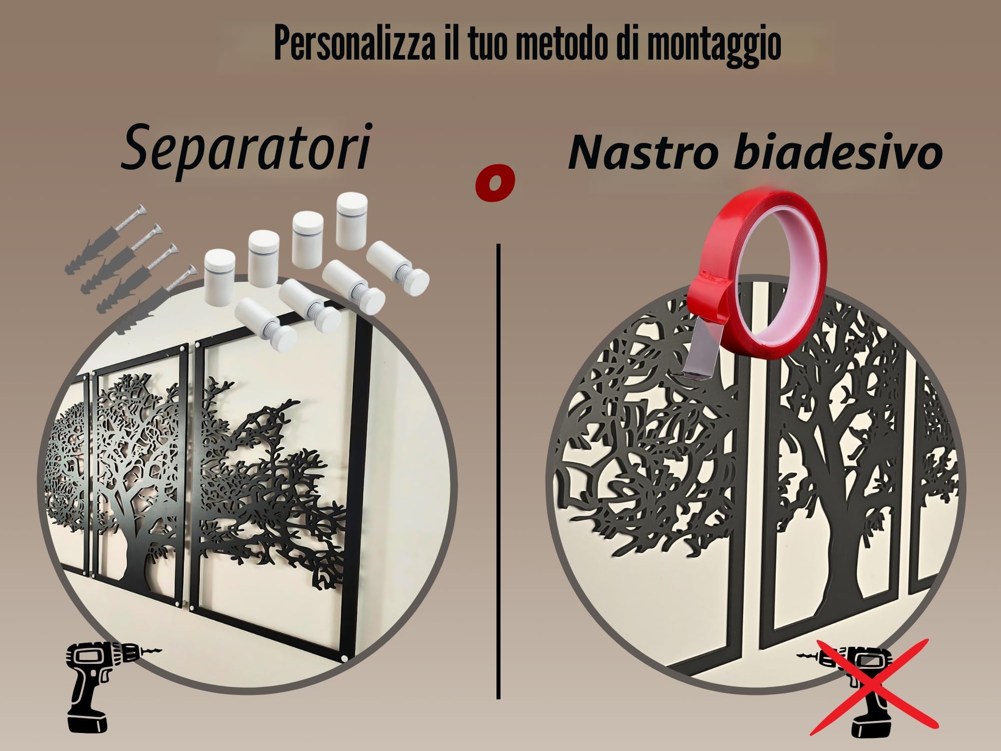 VAILLA Mano a mano di Michelangelo La creazione di Adams Decorazione da parete, murale in legno, decorazione da parete 3D, decorazione minimalistica, immagini per camera da letto (Michelangelo)