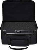 Vista 3 de Funda de transporte portátil para viaje, compatible con Ultimate Ears Hyperboom Altavoz Bluetooth inalámbrico portátil y doméstico (negro)