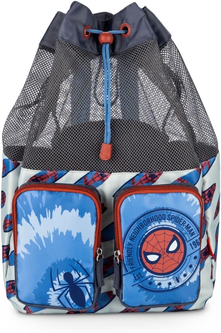 Borsello Spiderman Per Bambino - Tracolla Regolabile Marvel - Zip Chiusura - Idea Regalo Per Fan - Foto 8