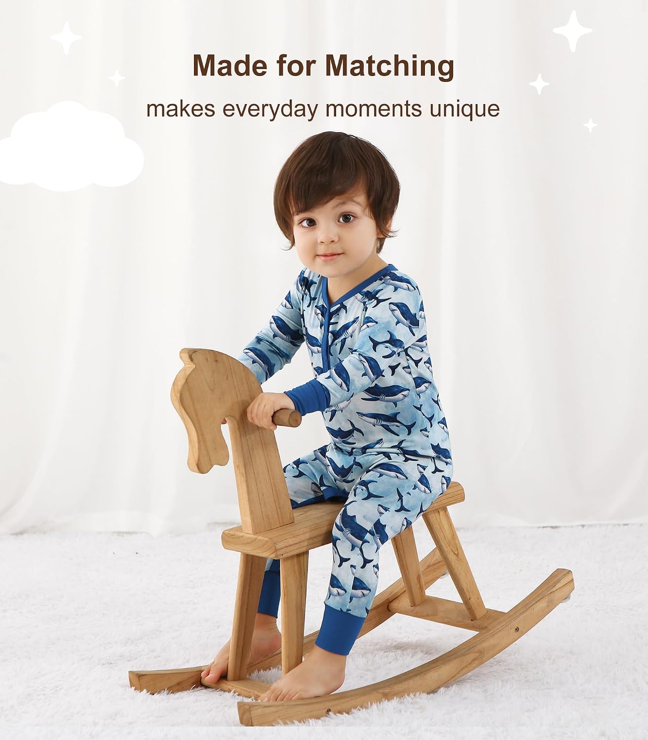 Baby Boys Girls Romper-Viscose Made from Bamboo, Long Sleeve Jumpsuits Soft Footless Rompers, Unisex