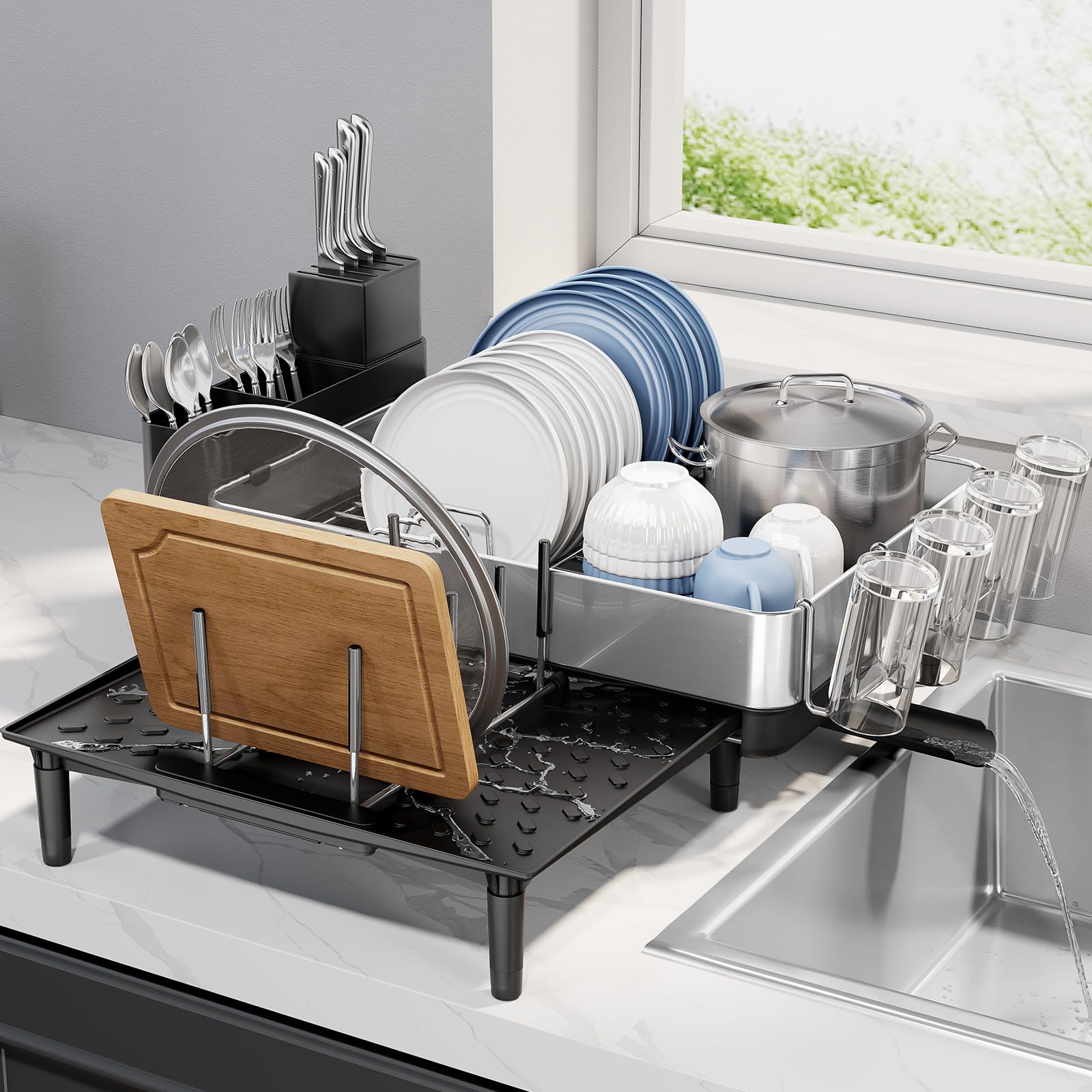 Urackify Dish Drying Rack