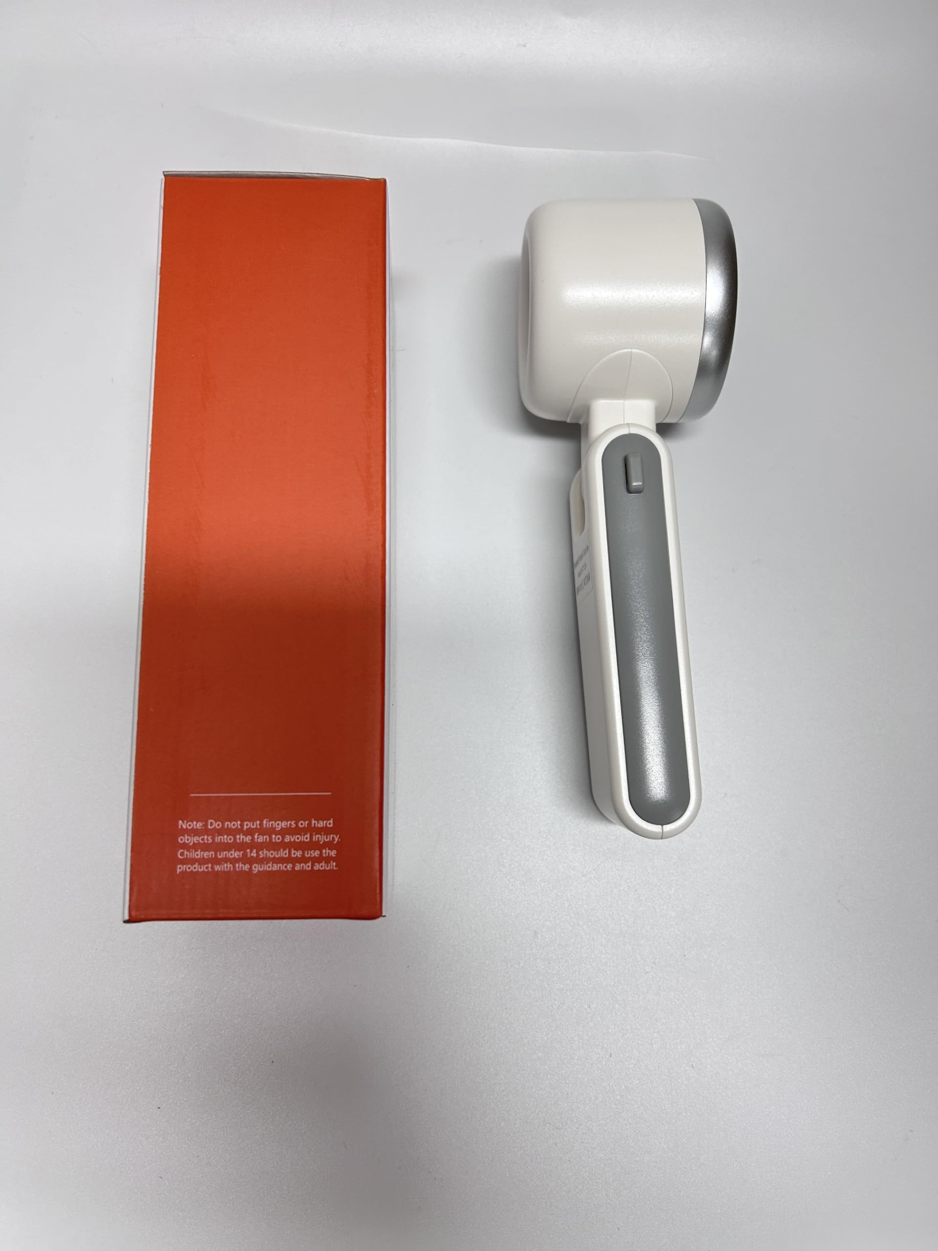 Turbo Fan portatile, batteria da 3600 mAh, con display LED, mini portatile, regolabile a 180°, 5 velocità, palmare/collo/desk 3 in 1 per interni ed esterni.