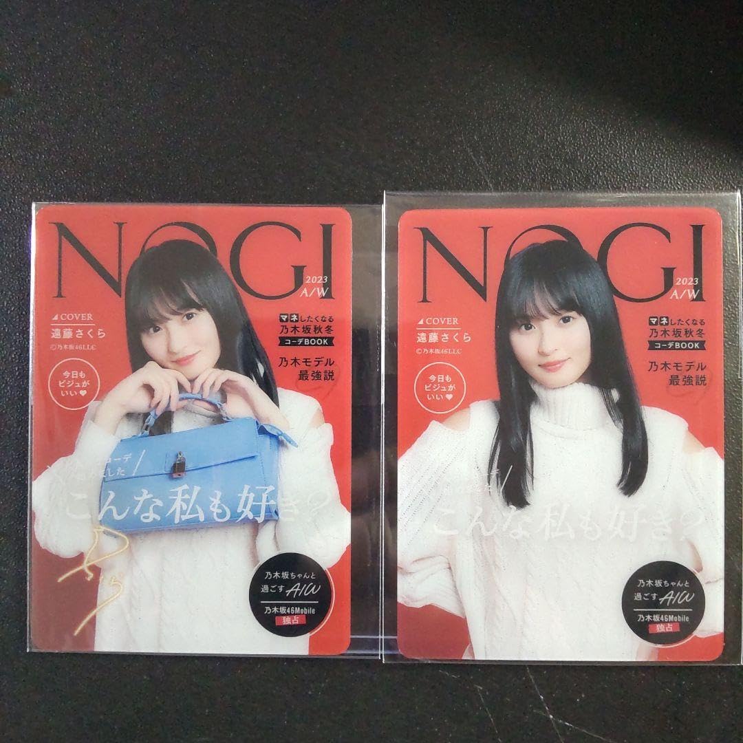 乃木坂46 遠藤さくら のぎBOX Tシャツ セット 乃木坂46 遠藤さくら のぎBOX【NOGI A/W 2024】 フォトTシャツ