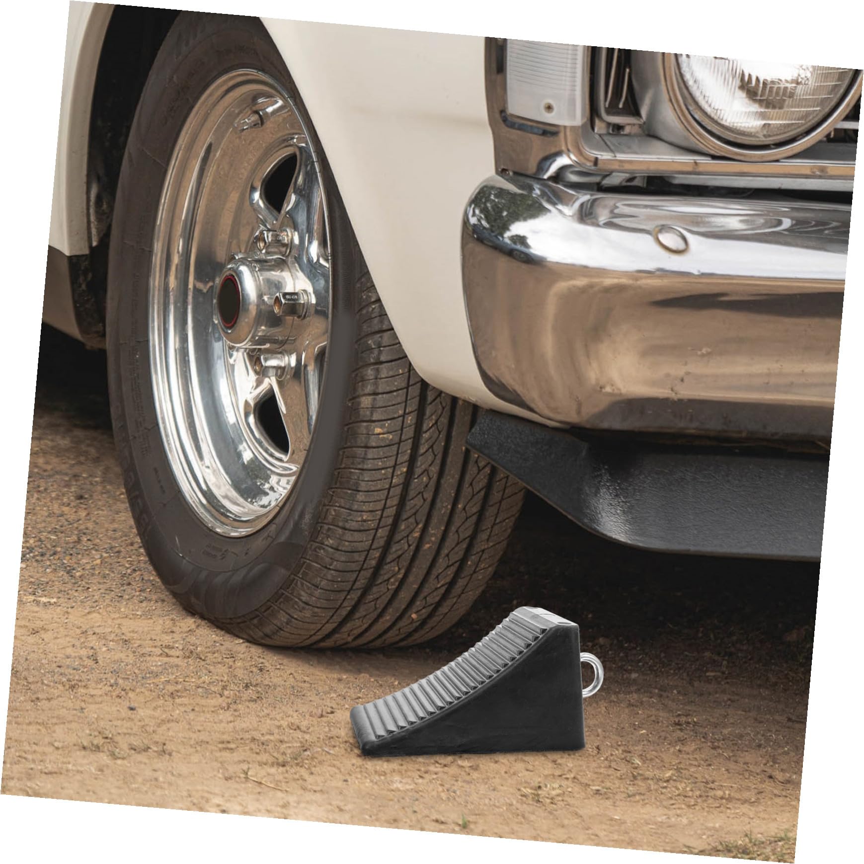 Abaodam Calzo de Goma Portátil Antideslizante para Coche y Camioneta