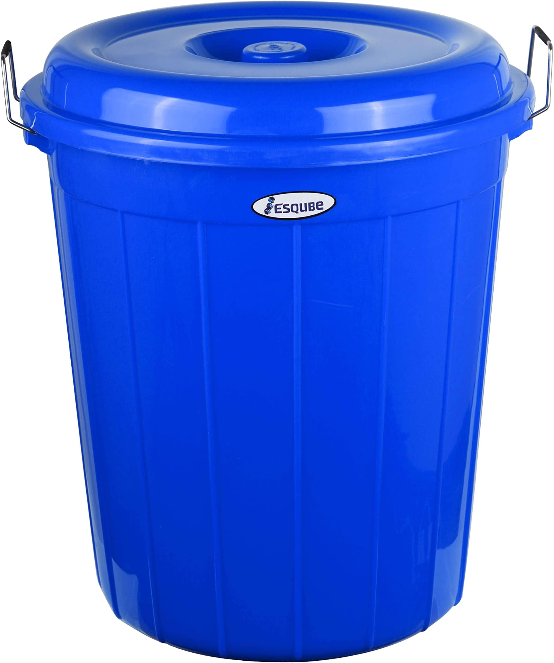 ESQUBE® Drum Bucket With Lid 25L Blue