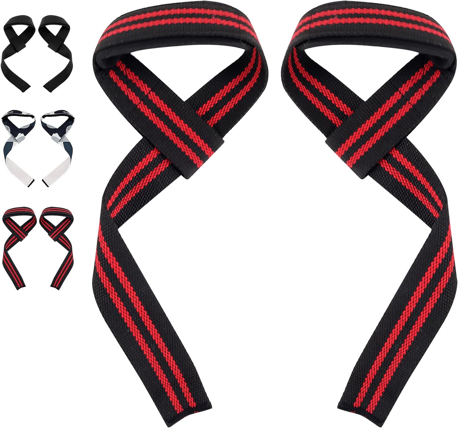 Straps Gym, muñequeras de Levantamiento para Pesas, Acolchado de