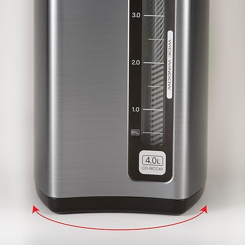 Miniatura 8 de Hervidor y calentador de agua Zojirushi CD-WCC30 Micom, plateado, Plateado