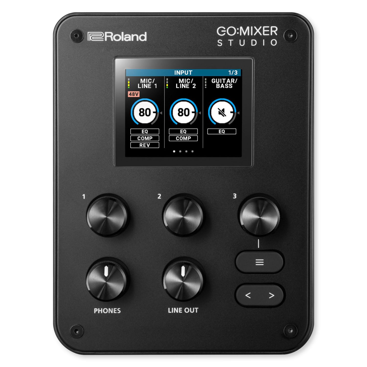 Roland GO:Mixer Studio Interface mikser audio ze słuchawkami keepdrum