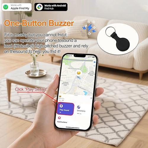 Miniatura 7 de GPS Vehicle Tracker, No Monthly Fee, Magnetic Mount, 365-Day Battery Life, Waterproof, iOS & Android Compatible (2 Set)