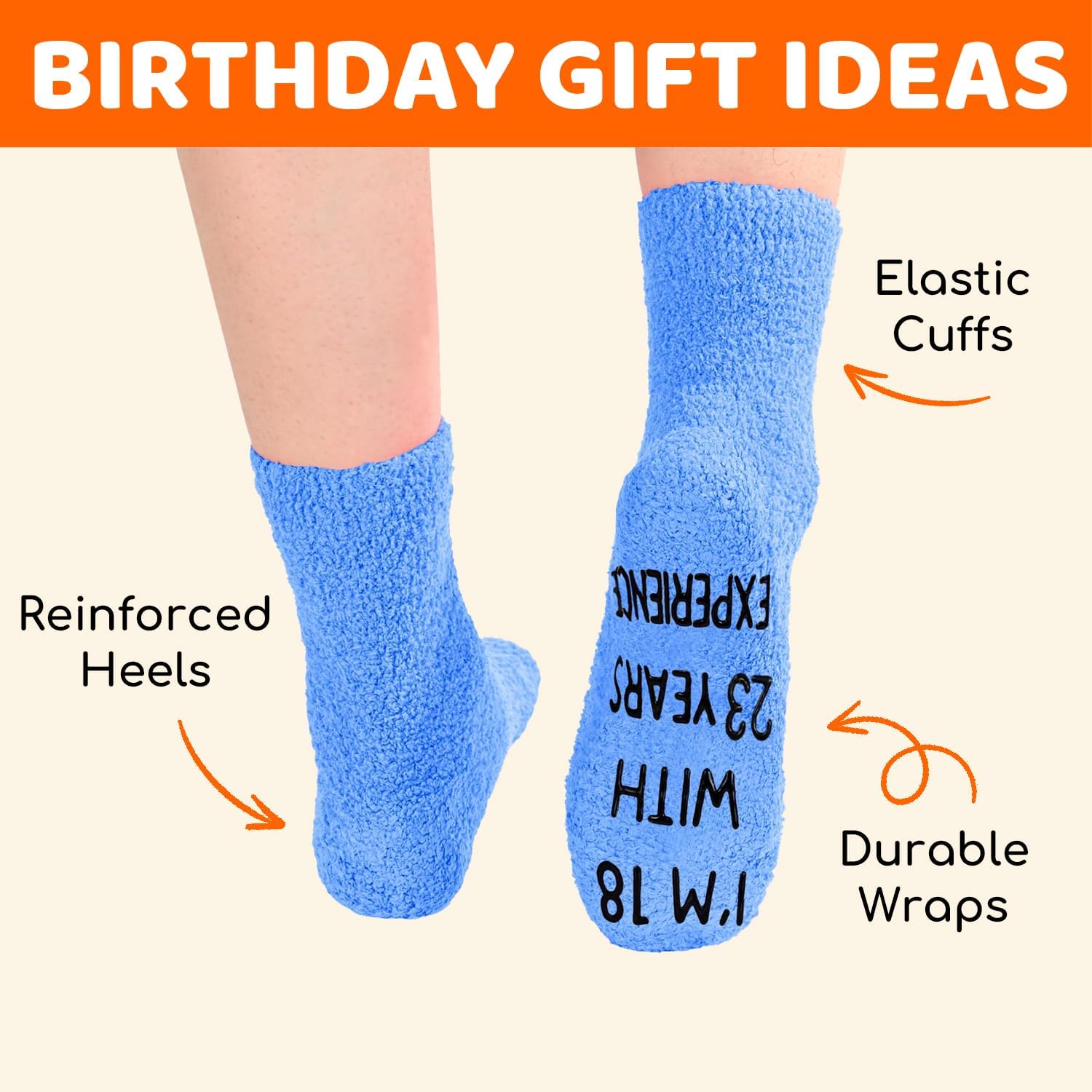 HAPPYPOP Birthday Gifts for Man - Socks for 43 45 50 Year Old, Bday Gift Ideas for Adults - Image 5