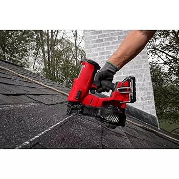 M＊m Milwaukee 2909-20 M18 FUEL Coil Roofing Nailer