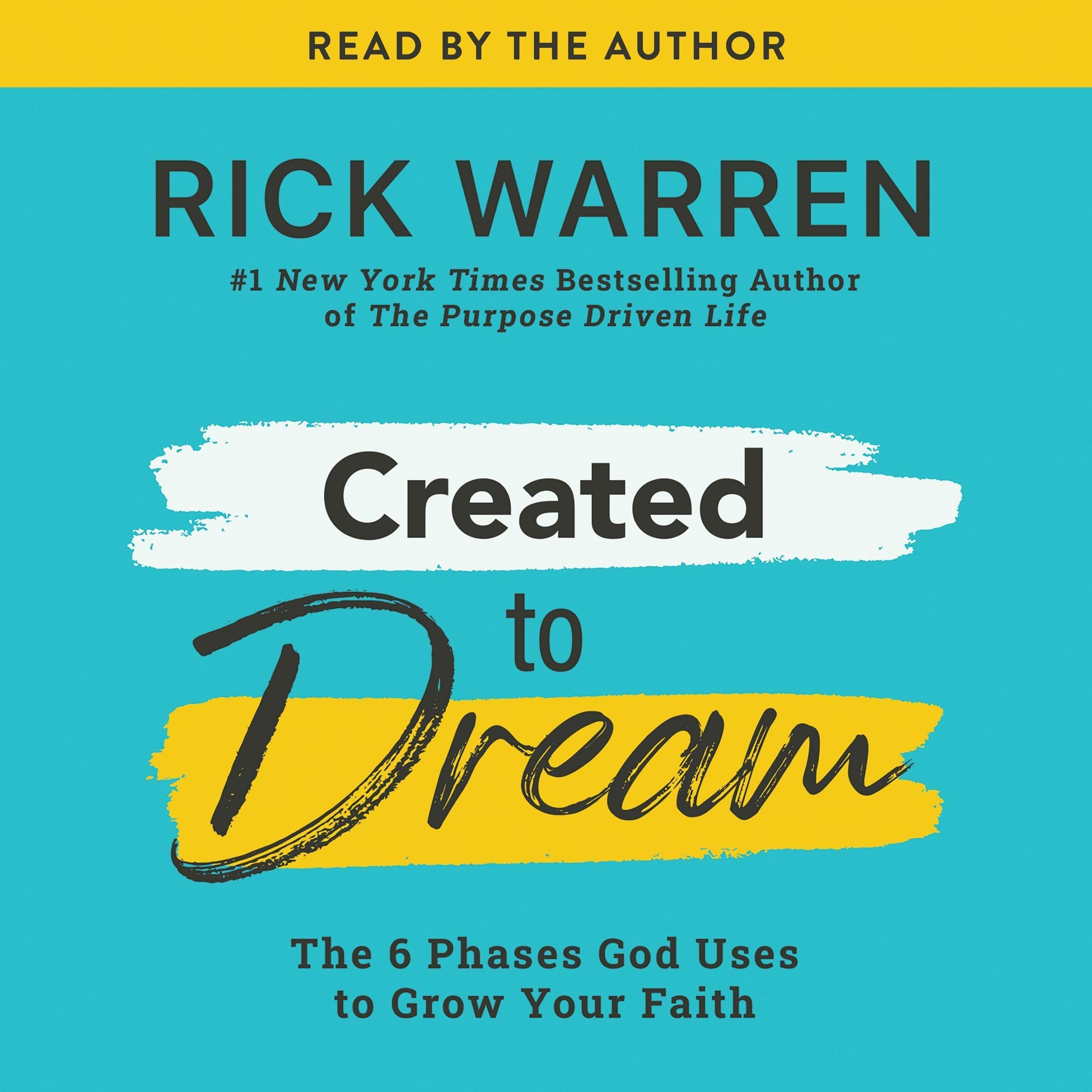Cover art for Created to Dream