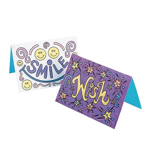 Good Vibes - Kit de manualidades de terciopelo (paquete de 48)