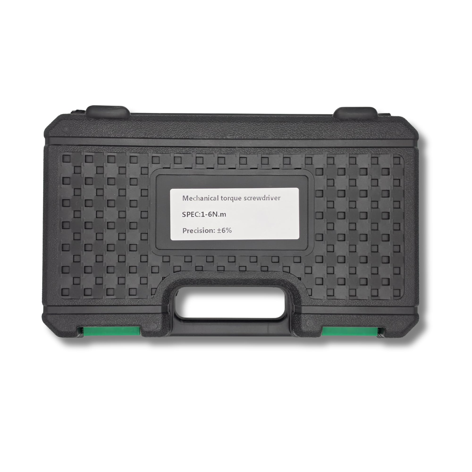 Destornillador Dinamométrico 1-6 Nm Ajustable 1/4” 40 Piezas con Puntas Phillips Torx Allen y Vasos 1–6 Nm