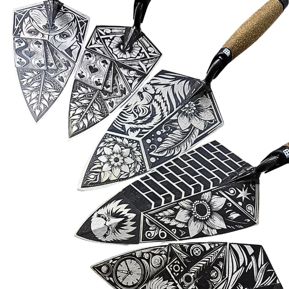 Philidelphia - Paleta de ladrillo para tatuaje, 25,4 cm, diseño de tarjetas